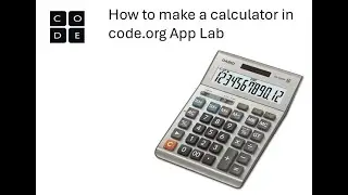Calculator in code.org