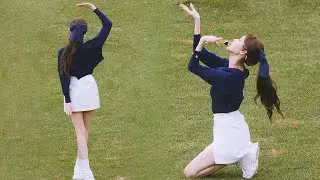 220319 우주소녀 루다 뒤태 직캠 4K '부탁해 (Save me Save You)' WJSN LUDA fancam @ 서울 이랜드 FC 홈개막전 by Spinel