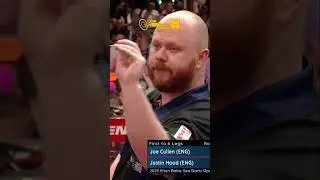Dart Showdown! Joe Cullen vs Justin Hood: Epic Dart Battle!