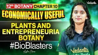 12th Botany | Chapter 10 Economically Useful Plants and Entrepreneurial Botany | Asha Ma'am