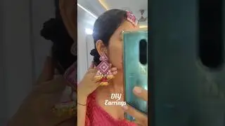 Handmade jewelry making at home | jewelry making at home #Haaniya #trending #diy #jewellery Haaniya