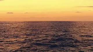 Ocean Horizon Yellow Clouds | Free Stock Videos, Free Background Videos, Free Motion Graphics