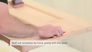 How Do I  Prepare an Interior Raw Wood Door for Water Based Stain