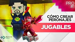 Como crear Personajes jugables | Tutorial PRO # 1 BME
