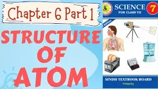 Chapter:6 Part:1 Structure Of Atom Class:7 Sindh text board Jamshoroo.