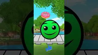 Geometry Dash Caught Candy animation #animation #gd #funny