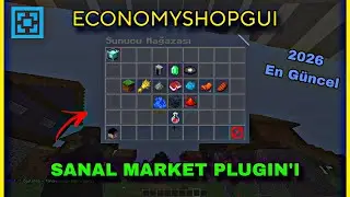 ATERNOS SANAL MARKET VE SATMA PLUGİNİ | DETAYLI ANLATIMLI G&Uuml;NCEL 2026 