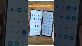 Micromax In Note 1 Vs Motorola E7 Power 📲 #shorts #youtubeshorts #viralshorts