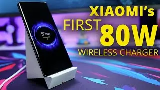 ПЕРВОЕ беспроводное зарядное устройство XIAOMI мощностью 80 Вт