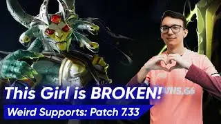NEW META MEDUSA SUPPORT 7.33 by HUSKY | Dota 2 Pro Supports