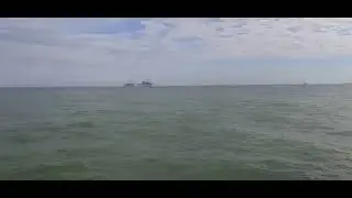 Mobile Bay on the Fort Morgan ferry 