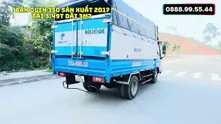 Bán olin 350 sản xuất 2017 tải 3.49T dài 3m7  máy số nguyên zin , cam kết không đâm va 