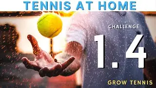 Challenge 1.4 How to Tennis | Learn Tennis at Home Palm Side Touches