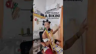 Making a bikini is THAT EASY! 🔥
