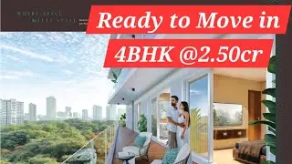 Ready to Move in 4BHK @ 2.50cr! 5 Min drive from Dwarka Expressway! 