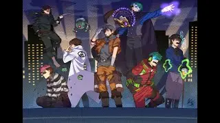 Jacksepticeye Egos x My Hero Academia Crossover AU Timelapse