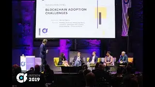 Blockchain panel: Blockchain adoption challenges. CryptoFinConf 2019