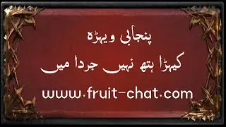 Kera hat nai jarda main |Tajaml kaleem | Punjabi Vera | letsfruitchat