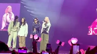 BL&Lambda;ƆKPIИK Soundcheck Introduction + 인사 Canada Concert 110622