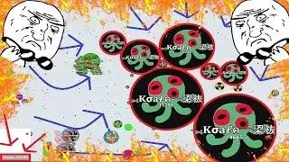 DESTROY ALL - SERVER TAKEOVER (39,789) // NO BOTS // Splitrun Realtime - Agar.io