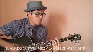 CANTICO 24 GUITARRA Y VOZ (letra y acordes) JW MANTEN LA VISTA EN EL PREMIO