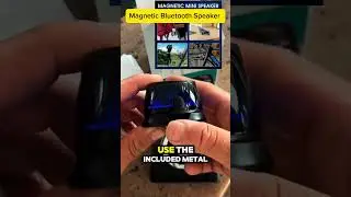 Магнитный Bluetooth-динамик, портативный мини-магнитный #динамик #мини #гаджеты_tlk #гаджеты