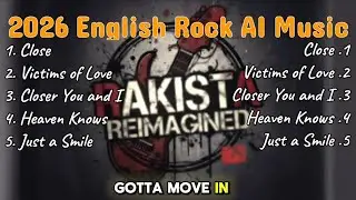 Rakista Reimagined | ✨️🪩💎 2026 English Rock Music (Lyrics) | AI Rock Music 