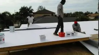 Single-Ply Roof Install