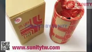 TAIWAN SUNITY -  LINER, SLEEVE 4JH OEM 129472-01100 for Yanmar 4JH MARINE DIESEL ENGINE SPARE PARTS