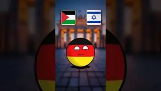 countries support israel or palestine in 2026 #historyballs #countryballs