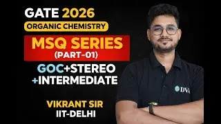 GATE-2026 | MSQ SERIES | GOC + STEREO + INTERMEDIATE | BY VIKRANT SIR
