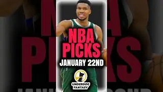 BEST Underdog NBA Picks Today (1/22/25) | Underdog Fantasy Promo Code