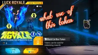What's use of Black cat Box Token🤔| Free Fire 🔥|#viral #trending #viralvideo #freefire #ajjubhai