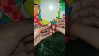 check mate pattern in keychain 3 by 3 cube #youtubeshorts #rubikscube #viral #trending #3by3cube