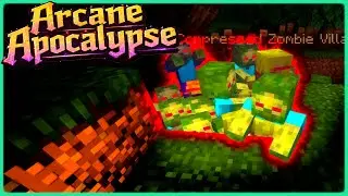 First HORDE And It's A BIG ONE! | Cursed Walking Minecraft Modpack