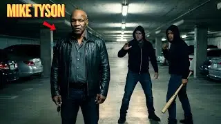 2 Men Blocked Mike Tyson's Path in Parking Lot &mdash; The Outcome Was Brutal...