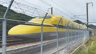 赤穂大津トンネルとその周辺で新幹線撮影‼︎ ドクターイエローやハローキティ新幹線も撮影してきたよ