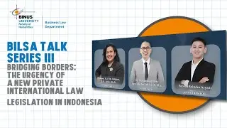 BILSA TALK SERIES III