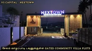 Salem Premium Gated community Villa plots in vazhappadi town