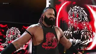 Brock Lesnar vs Jacob Fatu FULL MATCH WWE SMACKDOWN 2K25 - Samoan Werewolf vs Beast Incarnate