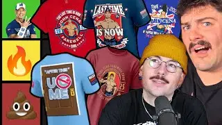Рейтинг всех футболок с прощального тура Джона Сины! (Рейтинг WWE)