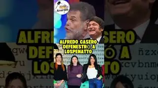 ALFREDO CASERO DEFENESTRO A LOSPENATTO #agarralapala #lalibertadavanza #javiermilei #kirchnerismo