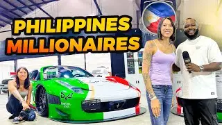 FILIPINO MILLIONAIRES! 🇵🇭 (I ask them What they did to get their Car) Street Interviews