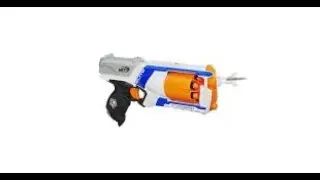 Shooting nerf-gun's with a thumbtack bullet