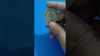 India 2 rupee 1982 old coin.           #coin #trending #paisa #shorts