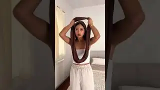 3 ways to wear a loop scarf as a top🤎🫶🏻 #viral #ytshorts #shorts #fashion #ootd #style #shortvideo
