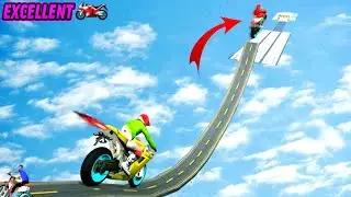 Bike Stunt 2020 - Free Motorcycle Games, Moto, New Level, Android Gameplay, iOS, (FHD) #6