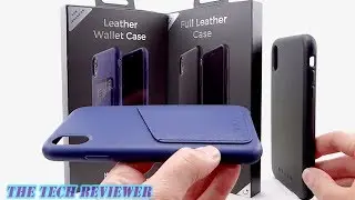 Кожаный чехол-кошелек Mujjo и полностью кожаный чехол для iPhone XR: премиальная кожа и классический дизайн!