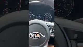 Acceleration 0-100 Kia cerato (forte) 2.0 automatic transmission variator 8 speed.