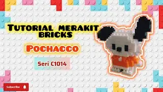 HOW TO BUILD LEGO BRICKS POCHACCO CODE C1014 | TUTORIAL MERAKIT BRICKS POCHACCO SERI C1014